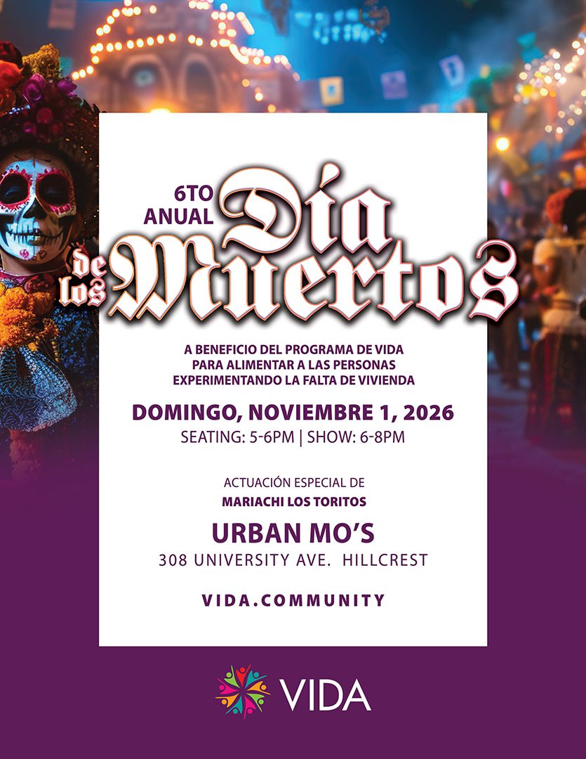 vida dia de los muertos save the date 2026 spanish