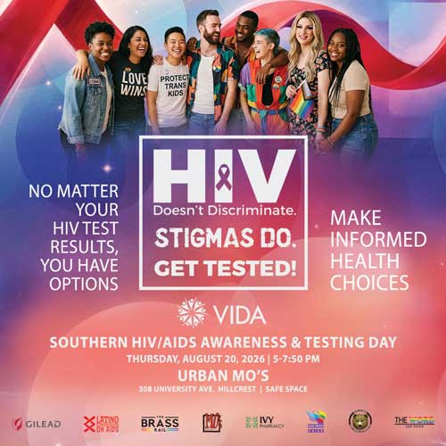 vida southern hiv aids awareness testing day august 20 2026 urban mos english