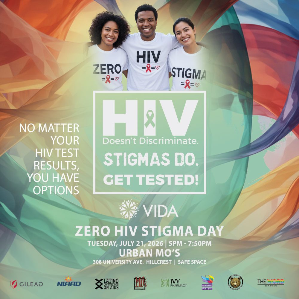 vida zero hiv stigma day 26 june 2026