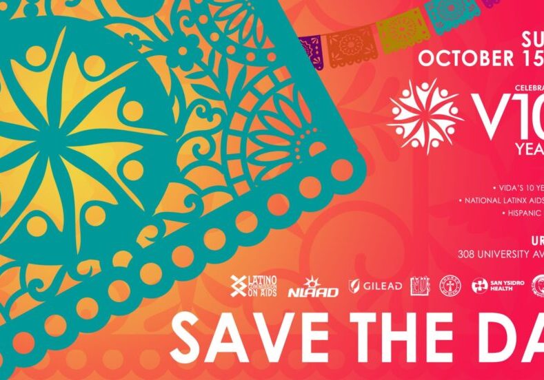 A colorful banner with the words " save the date ".